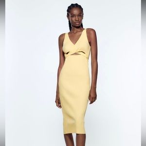 Zara CUT OUT DRESS